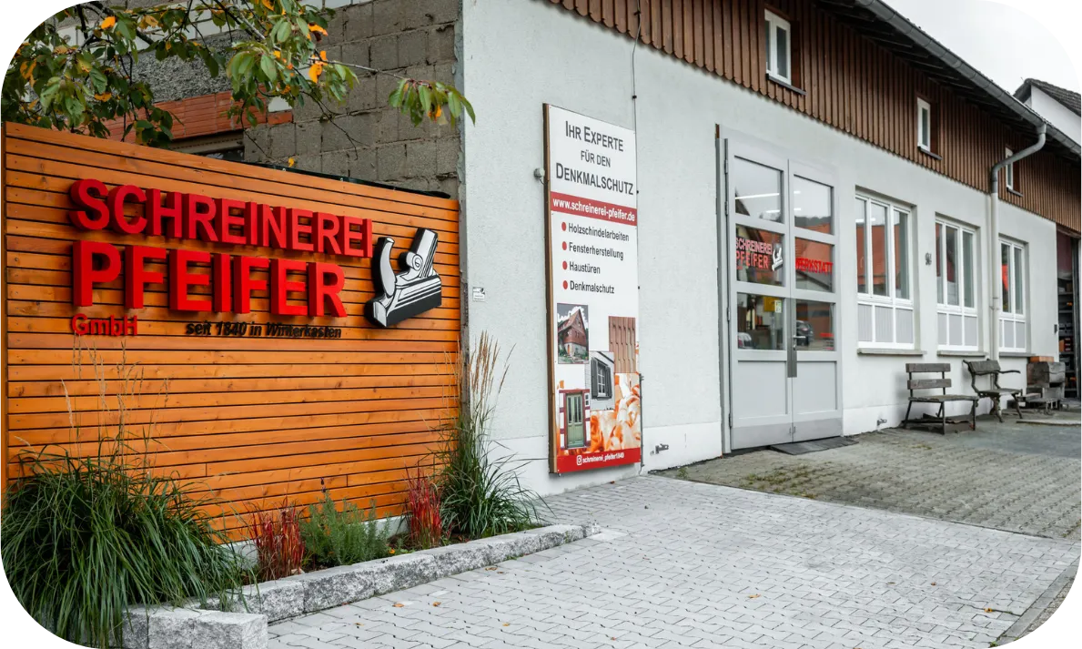 Die Schreinerei Pfeifer in Winterkasten